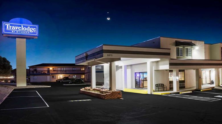 <b>Travelodge by Wyndham Colorado Springs Exterior</b>. Images powered by <a href="https://iceportal.shijigroup.com/" title="IcePortal" target="_blank">IcePortal</a>.