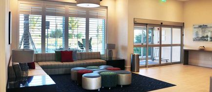 Star Suites by Riverside Theatre Lobby