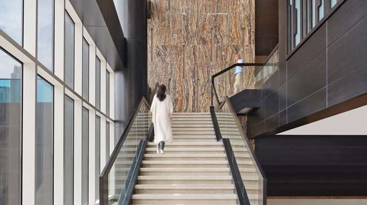 Radisson Blu Hotel, Dubai Canal View Lobby