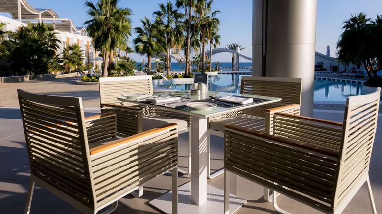<b>Radisson Beach Resort Larnaca Restaurant</b>. Images powered by <a href="https://iceportal.shijigroup.com/" title="IcePortal" target="_blank">IcePortal</a>.