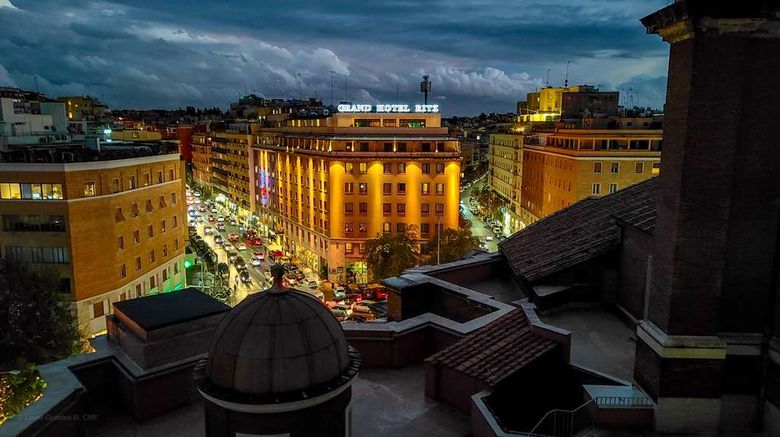 <b>Radisson Blu GHR Hotel, Rome Exterior</b>. Images powered by <a href="https://iceportal.shijigroup.com/" title="IcePortal" target="_blank">IcePortal</a>.