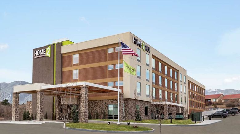 Home2 Stes by Hilton Colorado Springs S Exterior. Images powered by <a href="https://iceportal.shijigroup.com" target="_blank" rel="noopener">Ice Portal</a>.