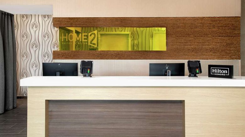 <b>Home2 Suites Long Island Brookhaven Lobby</b>. Images powered by <a href="https://iceportal.shijigroup.com/" title="IcePortal" target="_blank">IcePortal</a>.