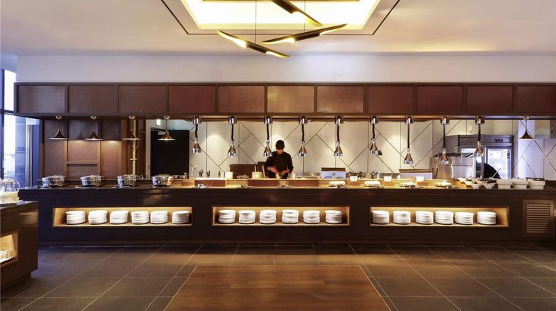 <b>Mercure Ambassador Ulsan Restaurant</b>. Images powered by <a href="https://iceportal.shijigroup.com/" title="IcePortal" target="_blank">IcePortal</a>.