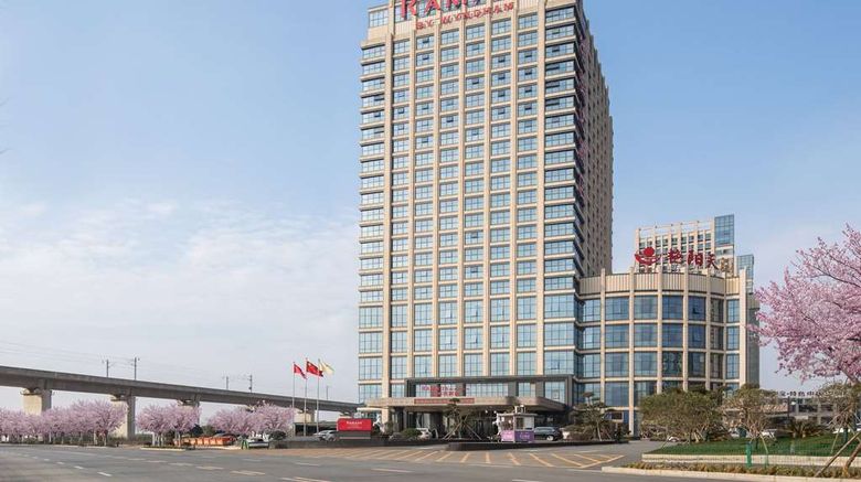 Ramada by Wyndham Wuhan North Exterior. Images powered by <a href="https://iceportal.shijigroup.com" target="_blank" rel="noopener">Ice Portal</a>.