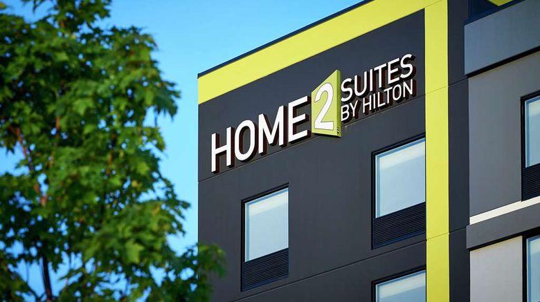 <b>Home2 Suites by Hilton Brantford Exterior</b>. Images powered by <a href="https://iceportal.shijigroup.com/" title="IcePortal" target="_blank">IcePortal</a>.