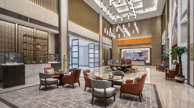 <b>Ramada by Wyndham Baoji Jintai Lobby</b>. Images powered by <a href="https://iceportal.shijigroup.com/" title="IcePortal" target="_blank">IcePortal</a>.