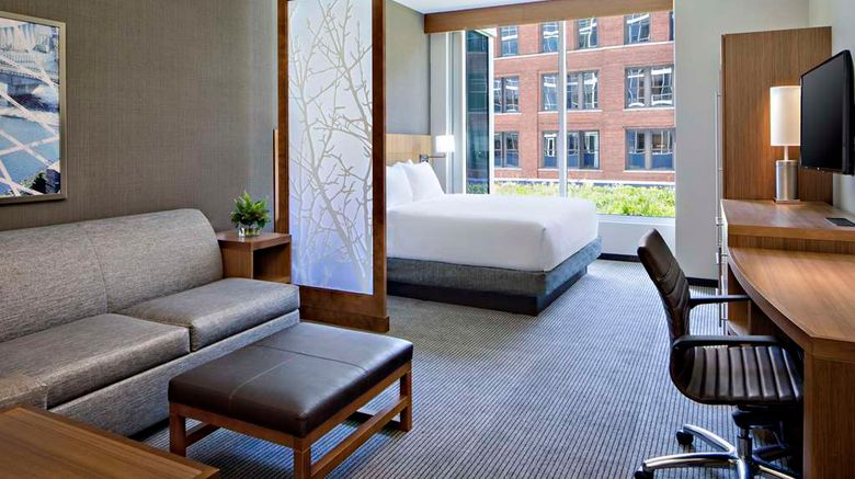 <b>Hyatt Place Grand Rapids Downtown Room</b>. Images powered by <a href="https://iceportal.shijigroup.com/" title="IcePortal" target="_blank">IcePortal</a>.
