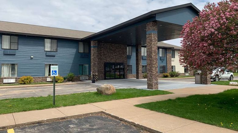 AmericInn by Wyndham Prairie du Chien Exterior. Images powered by <a href="https://iceportal.shijigroup.com" target="_blank" rel="noopener">Ice Portal</a>.