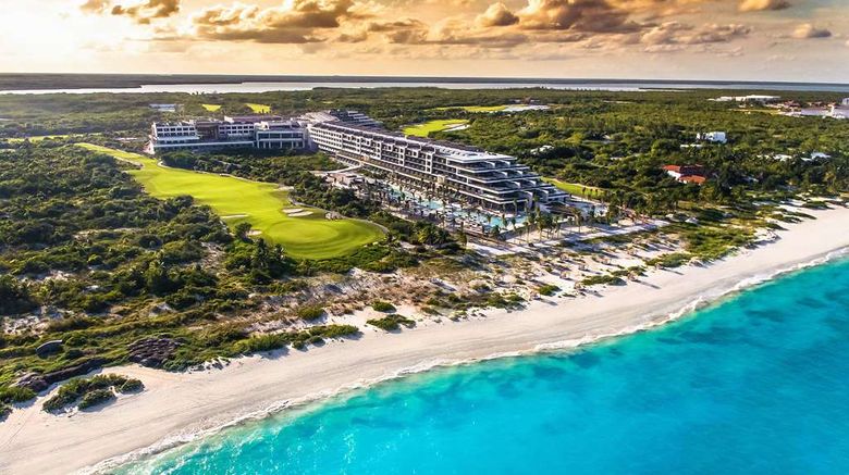 <b>ATELIER Playa Mujeres-Adults Only Exterior</b>. Images powered by <a href="https://iceportal.shijigroup.com/" title="IcePortal" target="_blank">IcePortal</a>.