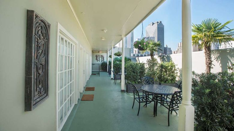 <b>Bienville House Hotel Exterior</b>. Images powered by <a href="https://iceportal.shijigroup.com/" title="IcePortal" target="_blank">IcePortal</a>.