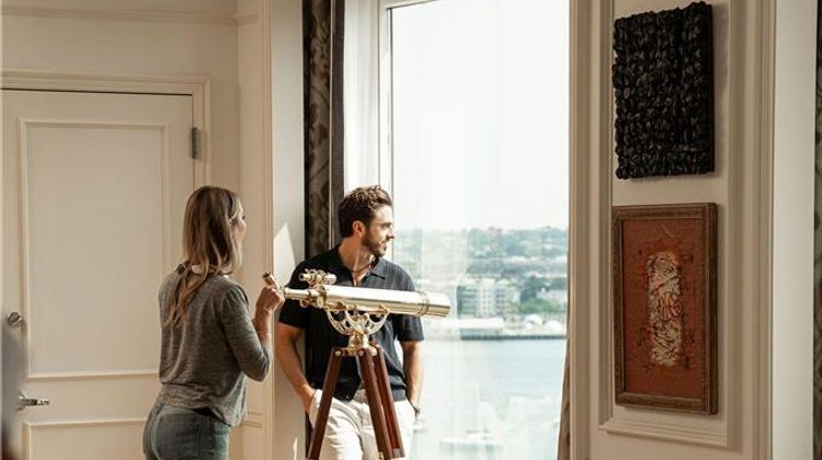 Boston Harbor Hotel Room