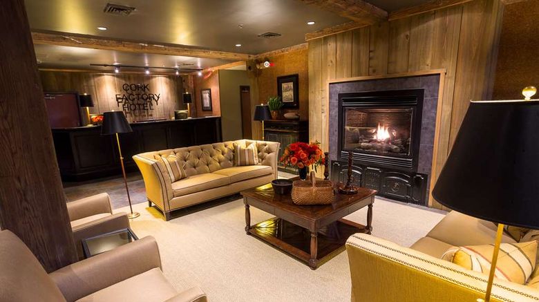 <b>Cork Factory Hotel Lobby</b>. Images powered by <a href="https://iceportal.shijigroup.com/" title="IcePortal" target="_blank">IcePortal</a>.