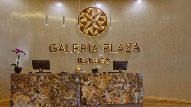 <b>Hotel Galeria Plaza Irapuato Lobby</b>. Images powered by <a href="https://iceportal.shijigroup.com/" title="IcePortal" target="_blank">IcePortal</a>.