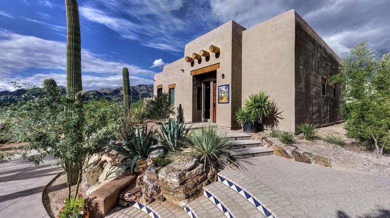 <b>Hacienda Del Sol Guest Ranch Resort Exterior</b>. Images powered by <a href="https://iceportal.shijigroup.com/" title="IcePortal" target="_blank">IcePortal</a>.