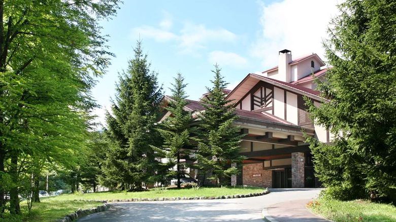 <b>Hakuba Tokyu Hotel Exterior</b>. Images powered by <a href="https://iceportal.shijigroup.com/" title="IcePortal" target="_blank">IcePortal</a>.