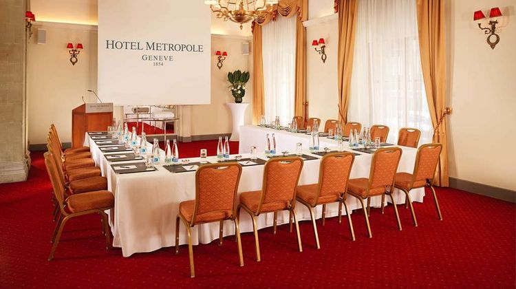 Hotel Metropole Geneva Meeting