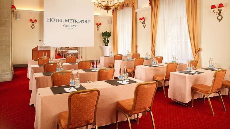 Hotel Metropole Geneva Meeting