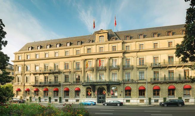 Hotel Metropole Geneva Exterior