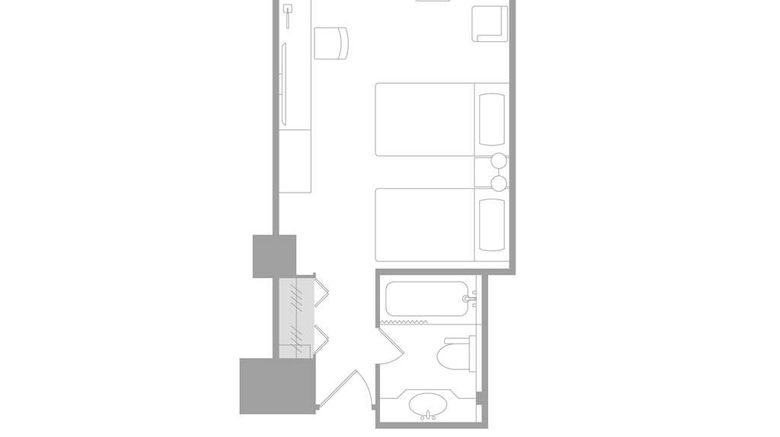 <b>Hotel New Otani Tokyo-Garden Tower Room</b>. Images powered by <a href="https://iceportal.shijigroup.com/" title="IcePortal" target="_blank">IcePortal</a>.
