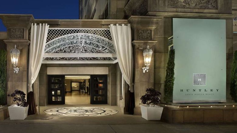 <b>The Huntley Hotel Santa Monica Beach Exterior</b>. Images powered by <a href="https://iceportal.shijigroup.com/" title="IcePortal" target="_blank">IcePortal</a>.
