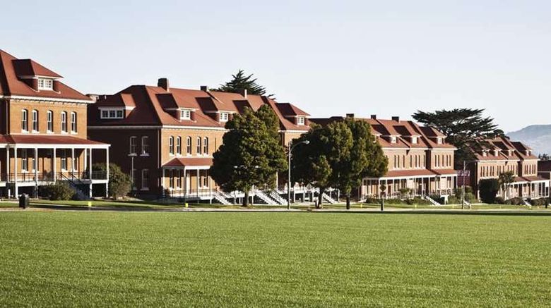 <b>The Inn at the Presidio Exterior</b>. Images powered by <a href="https://iceportal.shijigroup.com/" title="IcePortal" target="_blank">IcePortal</a>.