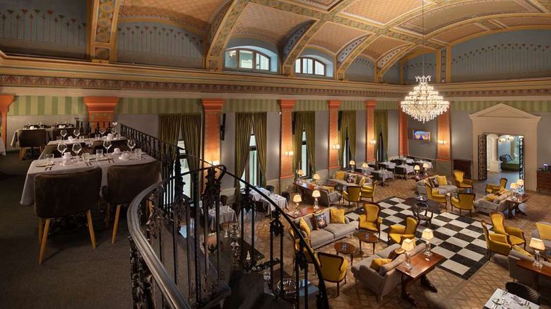 <b>Mystery Hotel Budapest Restaurant</b>. Images powered by <a href="https://iceportal.shijigroup.com/" title="IcePortal" target="_blank">IcePortal</a>.