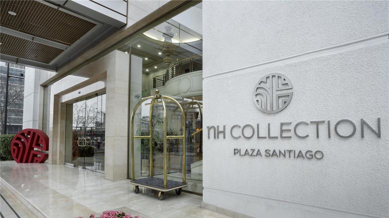 <b>NH Collection Plaza Santiago Exterior</b>. Images powered by <a href="https://iceportal.shijigroup.com/" title="IcePortal" target="_blank">IcePortal</a>.