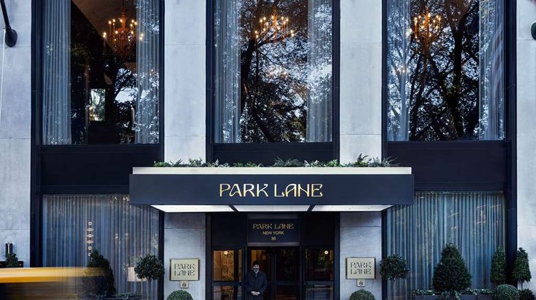 Park Lane Hotel New York Exterior. Images powered by <a href="https://iceportal.shijigroup.com" target="_blank" rel="noopener">Ice Portal</a>.