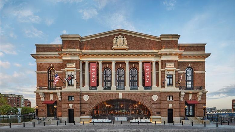 <b>Pendry Baltimore Exterior</b>. Images powered by <a href="https://iceportal.shijigroup.com/" title="IcePortal" target="_blank">IcePortal</a>.