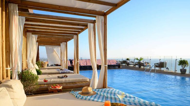 <b>The Carlton Tel Aviv Pool</b>. Images powered by <a href=https://www.travelagewest.com/Hotels/Tel-Aviv-Israel/