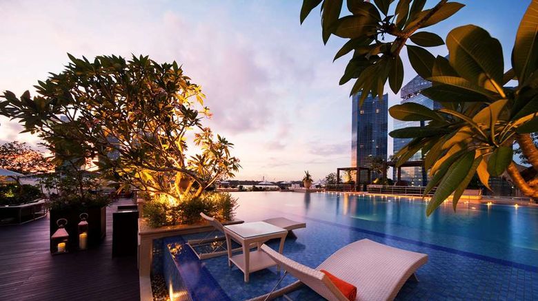 <b>The Fullerton Bay Hotel Singapore Pool</b>. Images powered by <a href=https://www.travelagewest.com/Hotels/Singapore-Singapore/