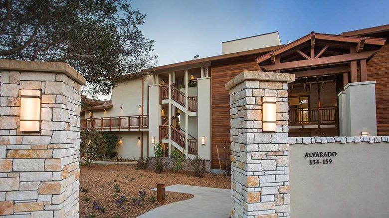 <b>The Lodge at Pebble Beach Exterior</b>. Images powered by <a href="https://iceportal.shijigroup.com/" title="IcePortal" target="_blank">IcePortal</a>.