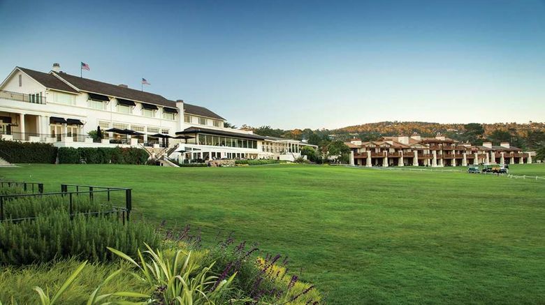 <b>The Lodge at Pebble Beach Exterior</b>. Images powered by <a href="https://iceportal.shijigroup.com/" title="IcePortal" target="_blank">IcePortal</a>.