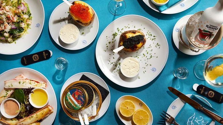 <b>The Mark Hotel Restaurant</b>. Images powered by <a href="https://iceportal.shijigroup.com/" title="IcePortal" target="_blank">IcePortal</a>.