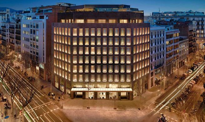 The One Barcelona Hotel Exterior