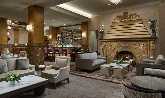 The Pfister Hotel Lobby