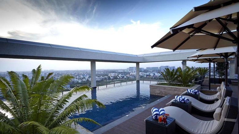 <b>Turyaa Hotel Chennai Pool</b>. Images powered by <a href="https://iceportal.shijigroup.com/" title="IcePortal" target="_blank">IcePortal</a>.