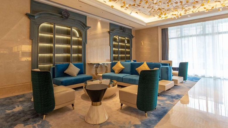 <b>Wyndham Grand Plaza Royale Kaicheng Anji Lobby</b>. Images powered by <a href="https://iceportal.shijigroup.com/" title="IcePortal" target="_blank">IcePortal</a>.