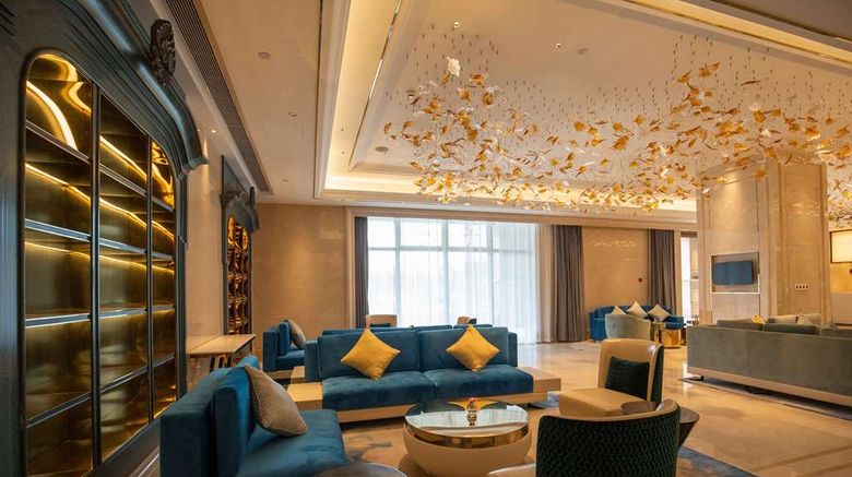 <b>Wyndham Grand Plaza Royale Kaicheng Anji Lobby</b>. Images powered by <a href="https://iceportal.shijigroup.com/" title="IcePortal" target="_blank">IcePortal</a>.