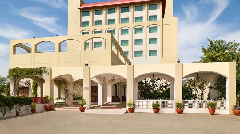 <b>Ramada by Wyndham Jaipur Jaisinghpura Exterior</b>. Images powered by <a href="https://iceportal.shijigroup.com/" title="IcePortal" target="_blank">IcePortal</a>.
