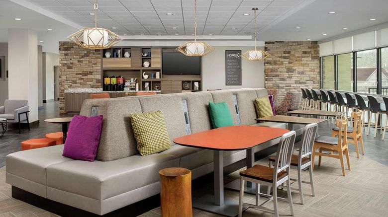 <b>Home2 Suites by Hilton Biltmore Village Lobby</b>. Images powered by <a href="https://iceportal.shijigroup.com/" title="IcePortal" target="_blank">IcePortal</a>.