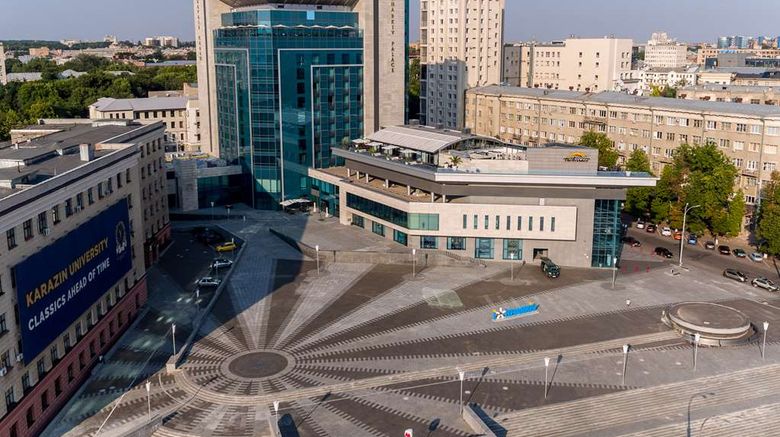Kharkiv Palace Hotel Exterior. Images powered by <a href="https://iceportal.shijigroup.com" target="_blank" rel="noopener">Ice Portal</a>.