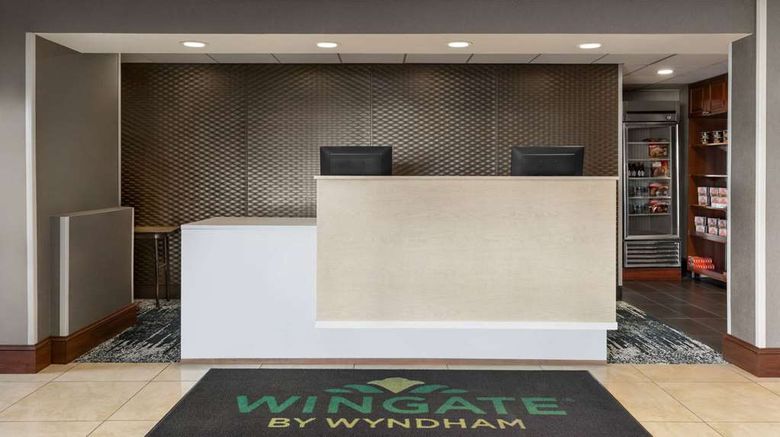 <b>Wingate by Wyndham Asheville Airport Lobby</b>. Images powered by <a href="https://iceportal.shijigroup.com/" title="IcePortal" target="_blank">IcePortal</a>.