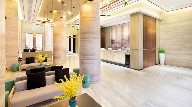 <b>Days Hotel By Wyndham Changle Jifeng Lobby</b>. Images powered by <a href="https://iceportal.shijigroup.com/" title="IcePortal" target="_blank">IcePortal</a>.