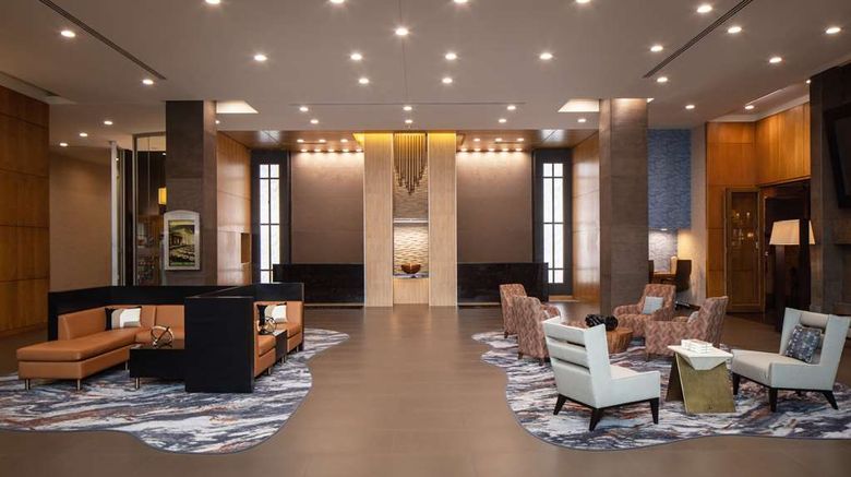 <b>The Hotel at Arundel Preserve Lobby</b>. Images powered by <a href="https://iceportal.shijigroup.com/" title="IcePortal" target="_blank">IcePortal</a>.
