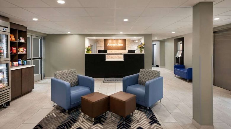 <b>AmericInn by Wyndham Dodgeville Lobby</b>. Images powered by <a href="https://iceportal.shijigroup.com/" title="IcePortal" target="_blank">IcePortal</a>.