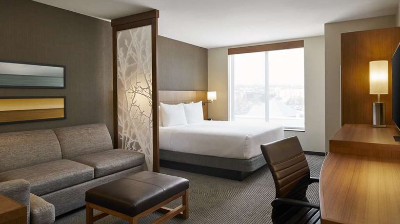 <b>Hyatt Place Wilmington Riverfront Room</b>. Images powered by <a href="https://iceportal.shijigroup.com/" title="IcePortal" target="_blank">IcePortal</a>.