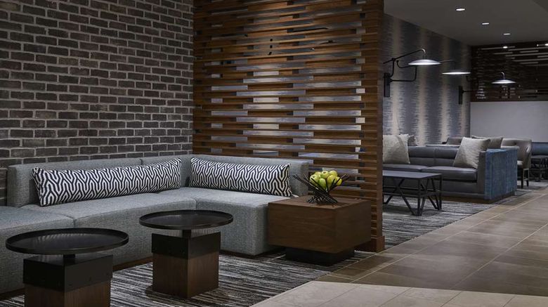 <b>Hyatt Place Wilmington Riverfront Lobby</b>. Images powered by <a href="https://iceportal.shijigroup.com/" title="IcePortal" target="_blank">IcePortal</a>.
