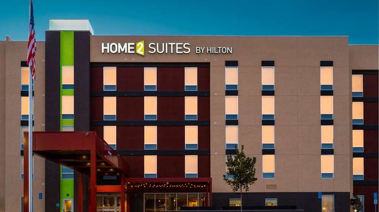 <b>Home2 Suites Bakersfield Exterior</b>. Images powered by <a href="https://iceportal.shijigroup.com/" title="IcePortal" target="_blank">IcePortal</a>.